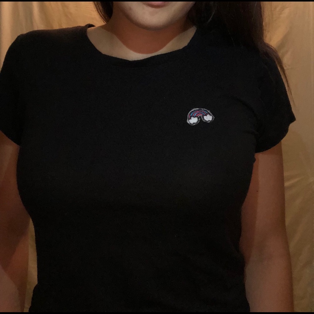 Tee with patch